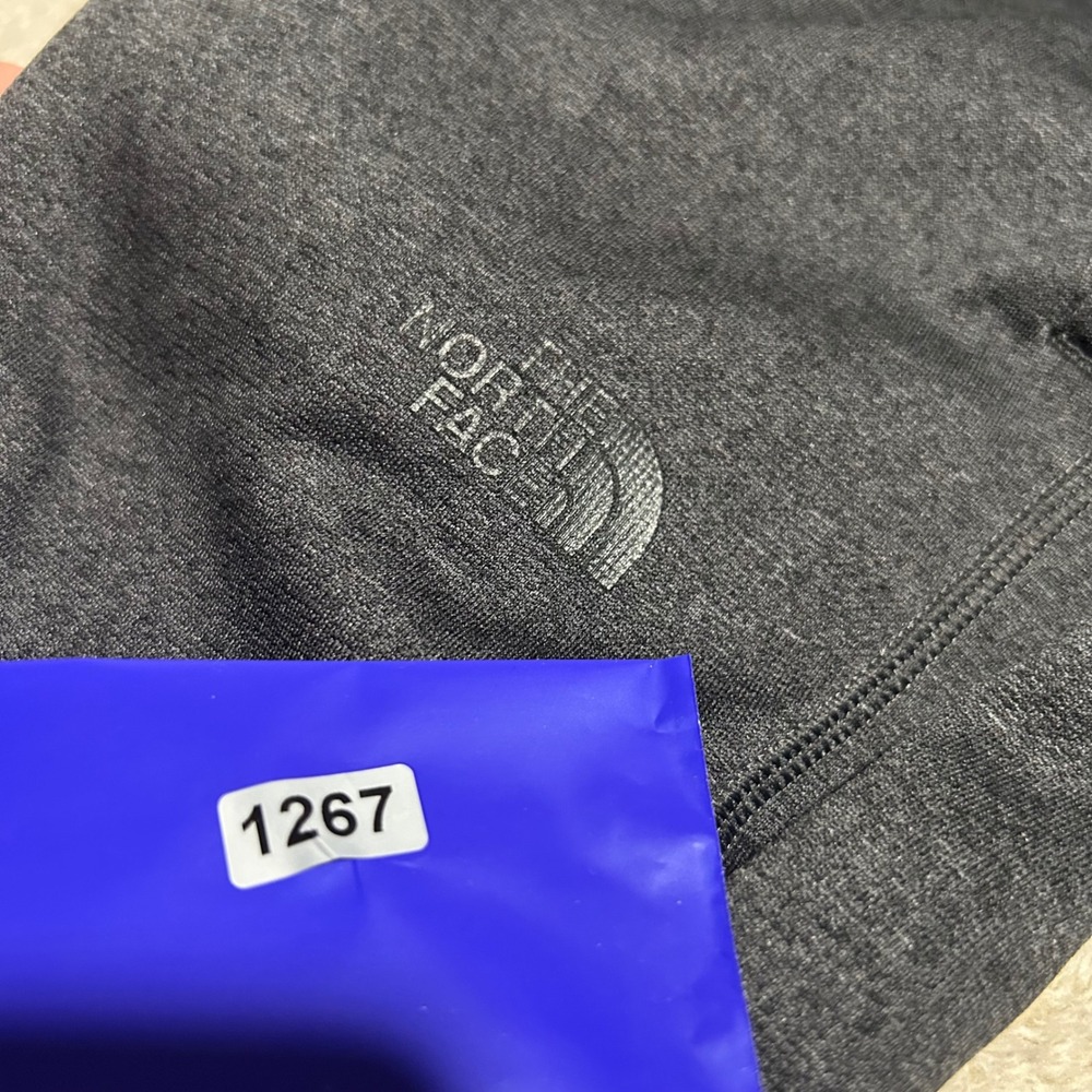 The North Face Sweatpants Mens L 30" Gray Heather Drawstring Athletic 1267 - Picture 8 of 8